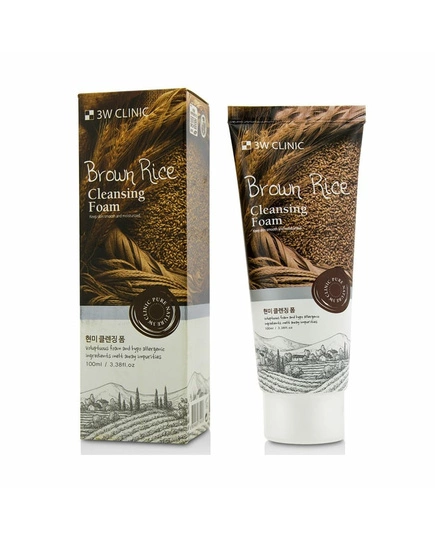 SỮA RỬA MẶT 3W CLINIC GẠO NÂU-DƯỠNG SÁNG DA