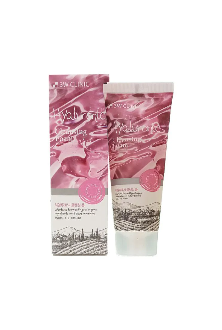 SỮA RỬA MẶT 3W CLINIC HYALURONIC DƯỠNG ẨM- CẤP ẨM CHO DA