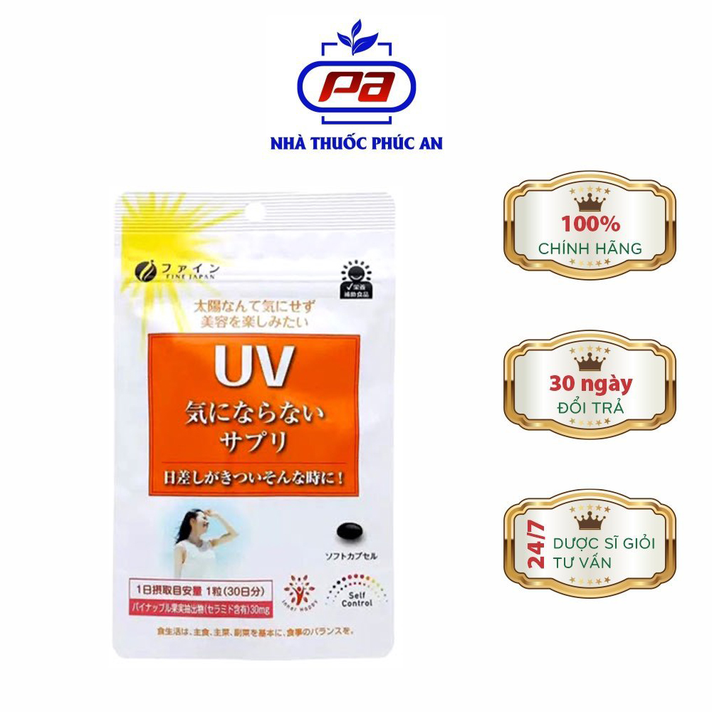 VIÊN UỐNG CHỐNG NẮNG UV CARE PLUS FINE JAPAN
