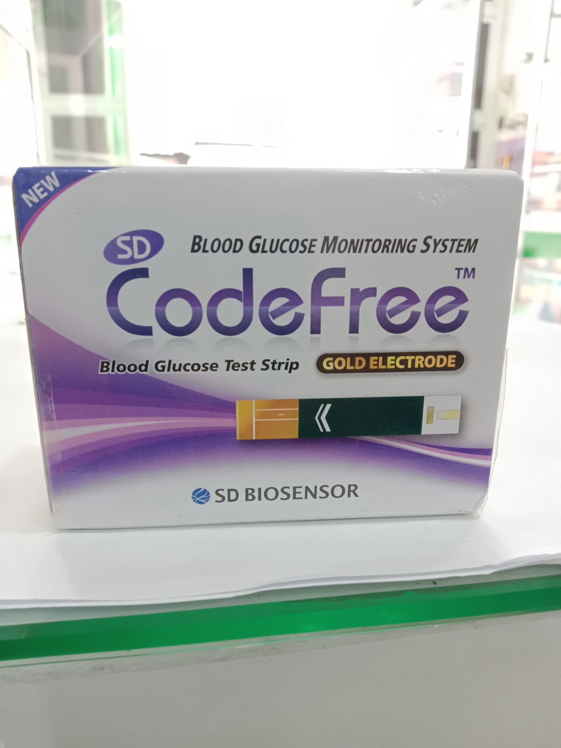 QUE THỬ ĐƯỜNG HUYẾT SD CODEFREE GOLD ELECTRODE, H/50 QUE