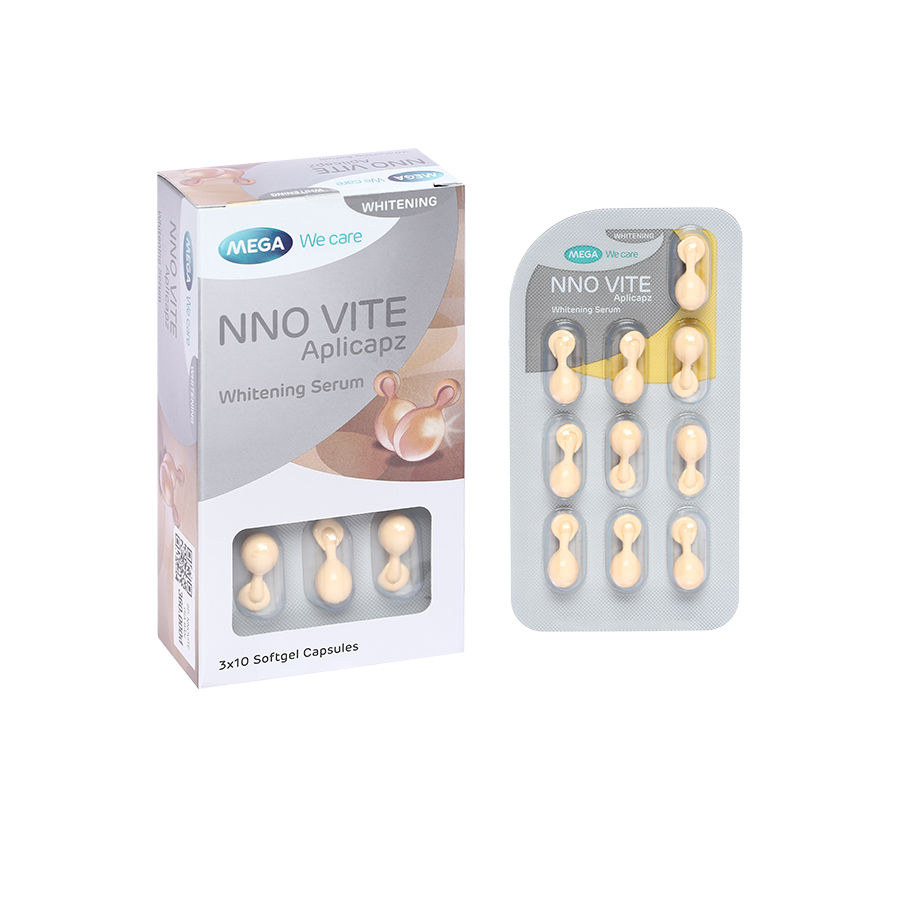 VIÊN SERUM DƯỠNG TRẮNG DA NNO VITE APLICAPZ WHITENING 30 VIÊN