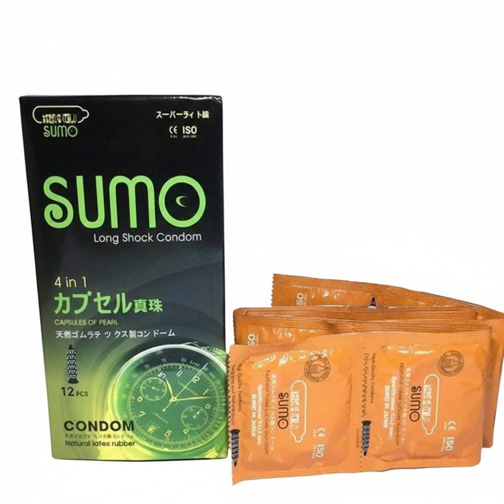 BAO CAO SU SUMO LONG SHOCK CONDOM HỘP 12 CÁI
