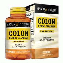 TPBVSK MASON NATURAL COLON HERBAL CLEANSER H/100V - HỖ TRỢ TĂNG CƯỜNG SỨC KHỎE ĐẠI TRÀNG