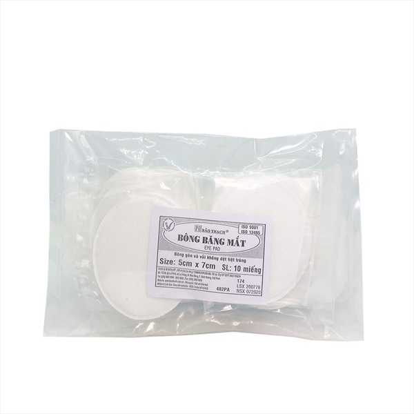 BÔNG BĂNG MẮT BẢO THẠCH ( SIZE 5CM X 7CM )