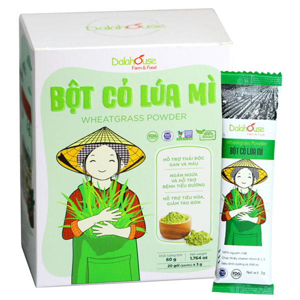 BỘT CỎ LÚA MÌ DALAHOUSE