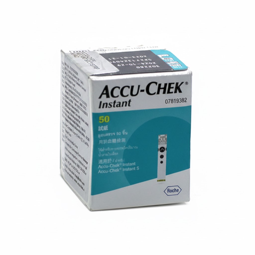 QUE THỬ ĐƯỜNG HUYẾT ACCU-CHEK INSTANT 50 QUE ROCHE