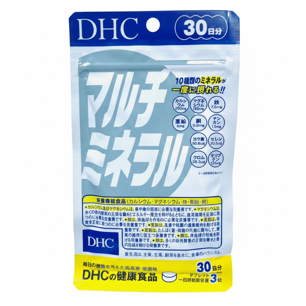 DHC MULTI MINERALS (NEW) BỔ SUNG ĐA KHOÁNG CHẤT