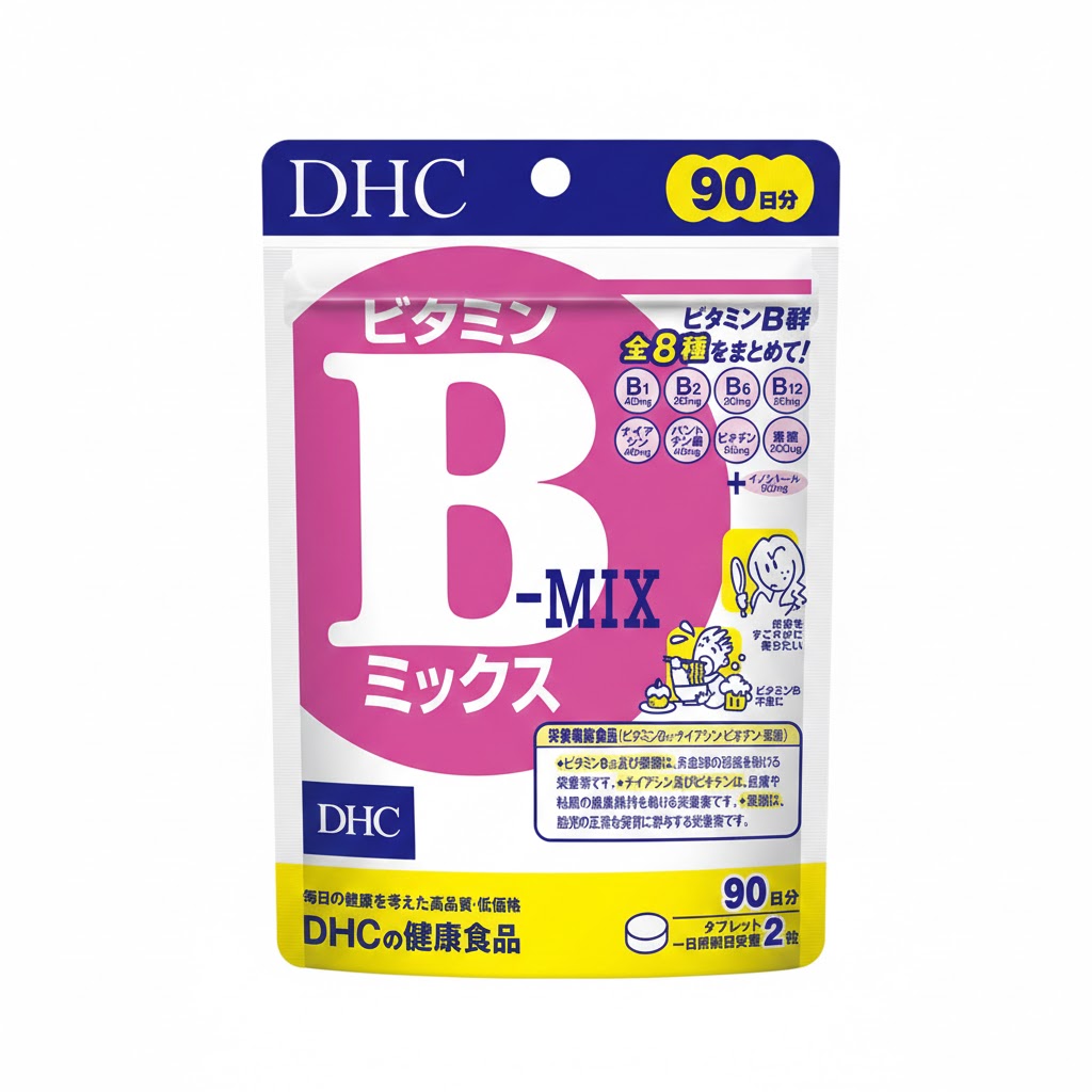 VIÊN UỐNG DHC VITAMIN B MIX (GÓI 60 VIÊN- 30 NGÀY)