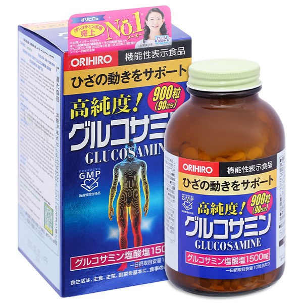 TPBVSK - BỔ XƯƠNG KHỚP GLUCOSAMINE ORIHIRO (360-950 VIÊN)
