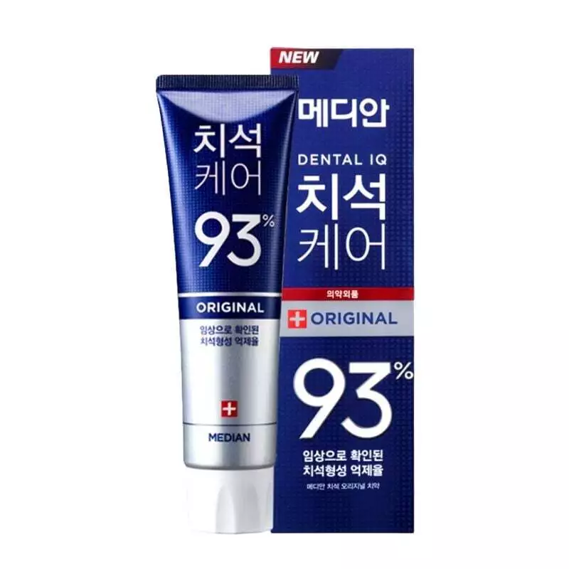 KEM ĐÁNH RĂNG MEDIAN (XANH DƯƠNG) TARTAR TOOTHPASTE ORIGINAL (120G)_HÀN QUỐC