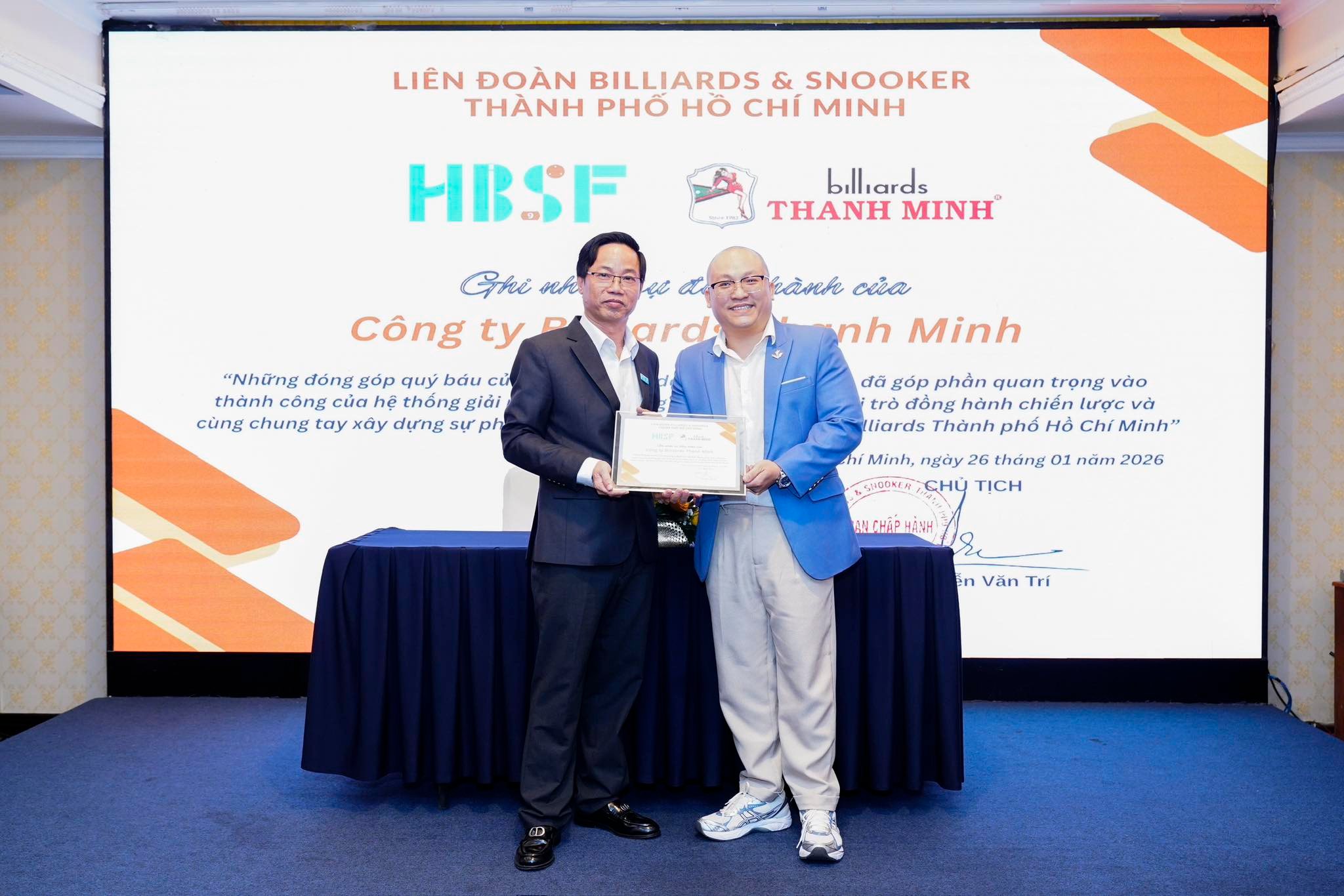 HBSF Tour công bố hệ thống giải đấu trong năm 2026