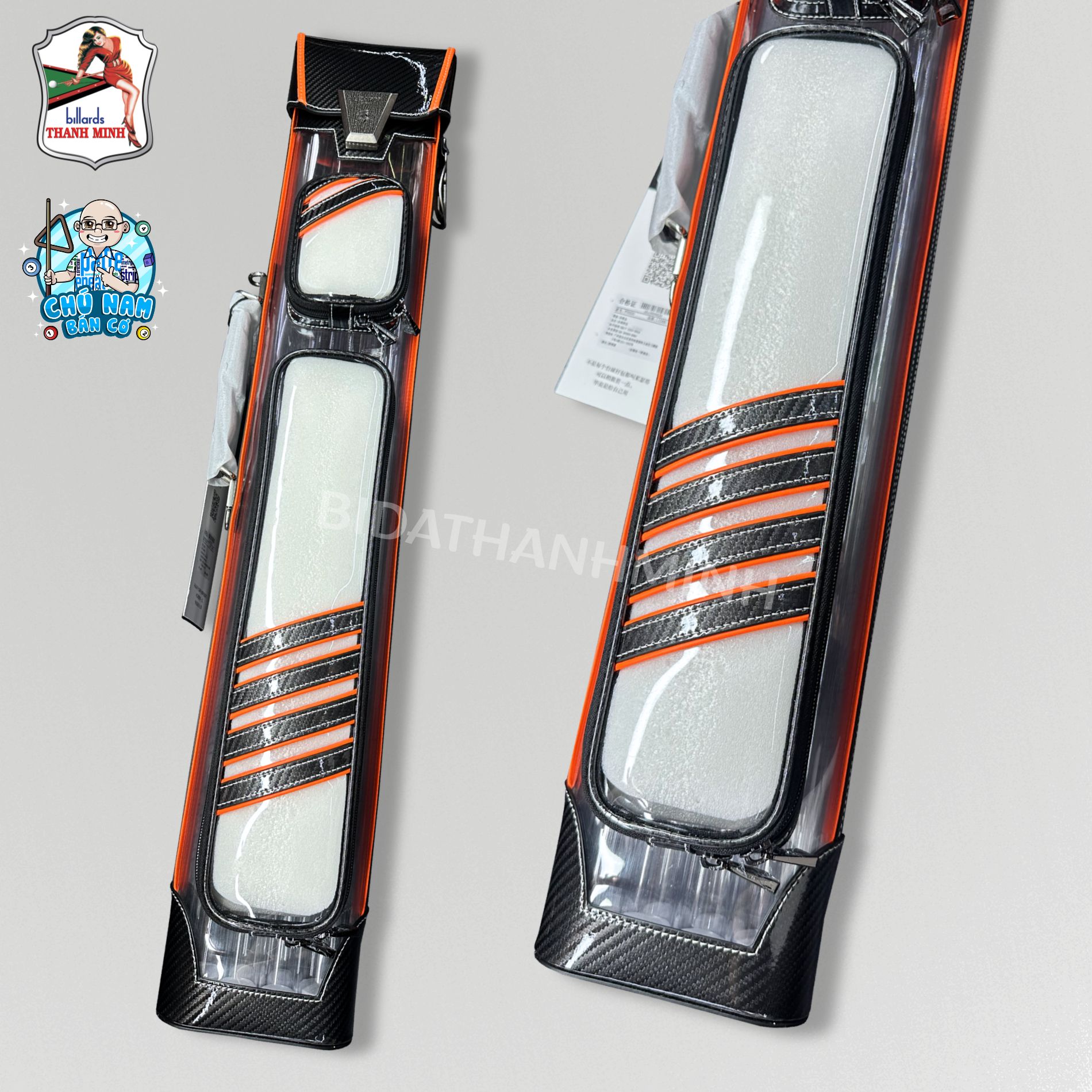 Bao cơ Lizard 2x4 - Màu Cam đen