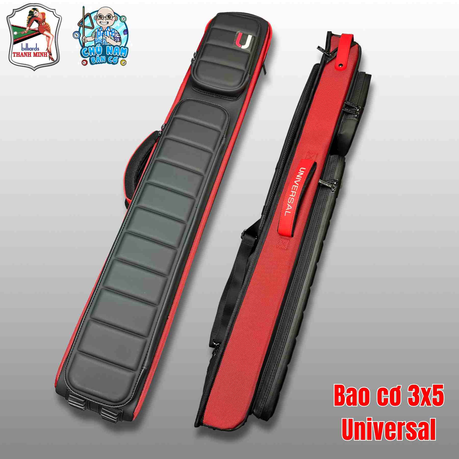 Bao Cơ Universal 3x5 - Đen Đỏ