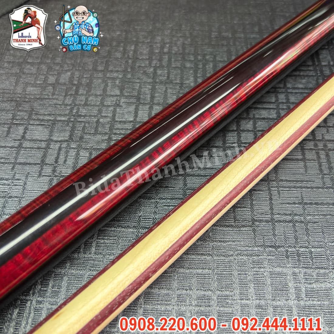 CƠ 3 BĂNG ZENT ( ĐỎ ) CÁN GHÉP + NGỌN GHÉP
