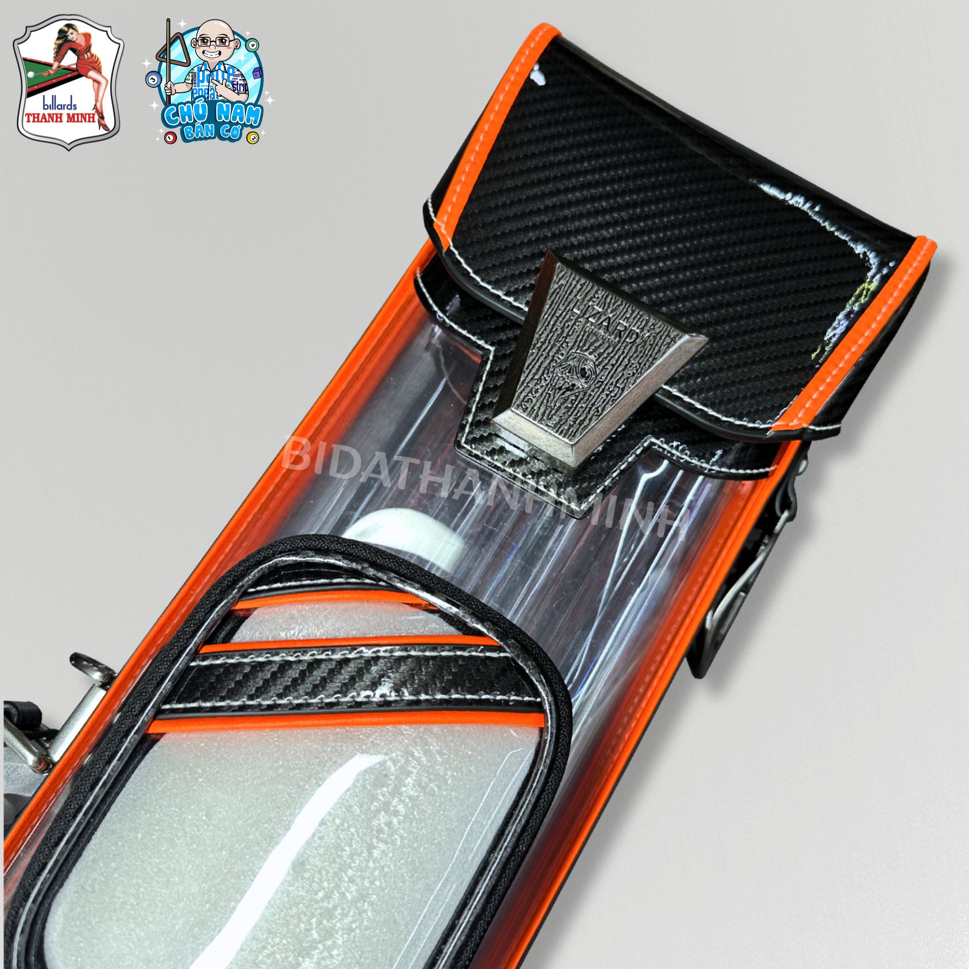 Bao cơ Lizard 2x4 - Màu Cam đen
