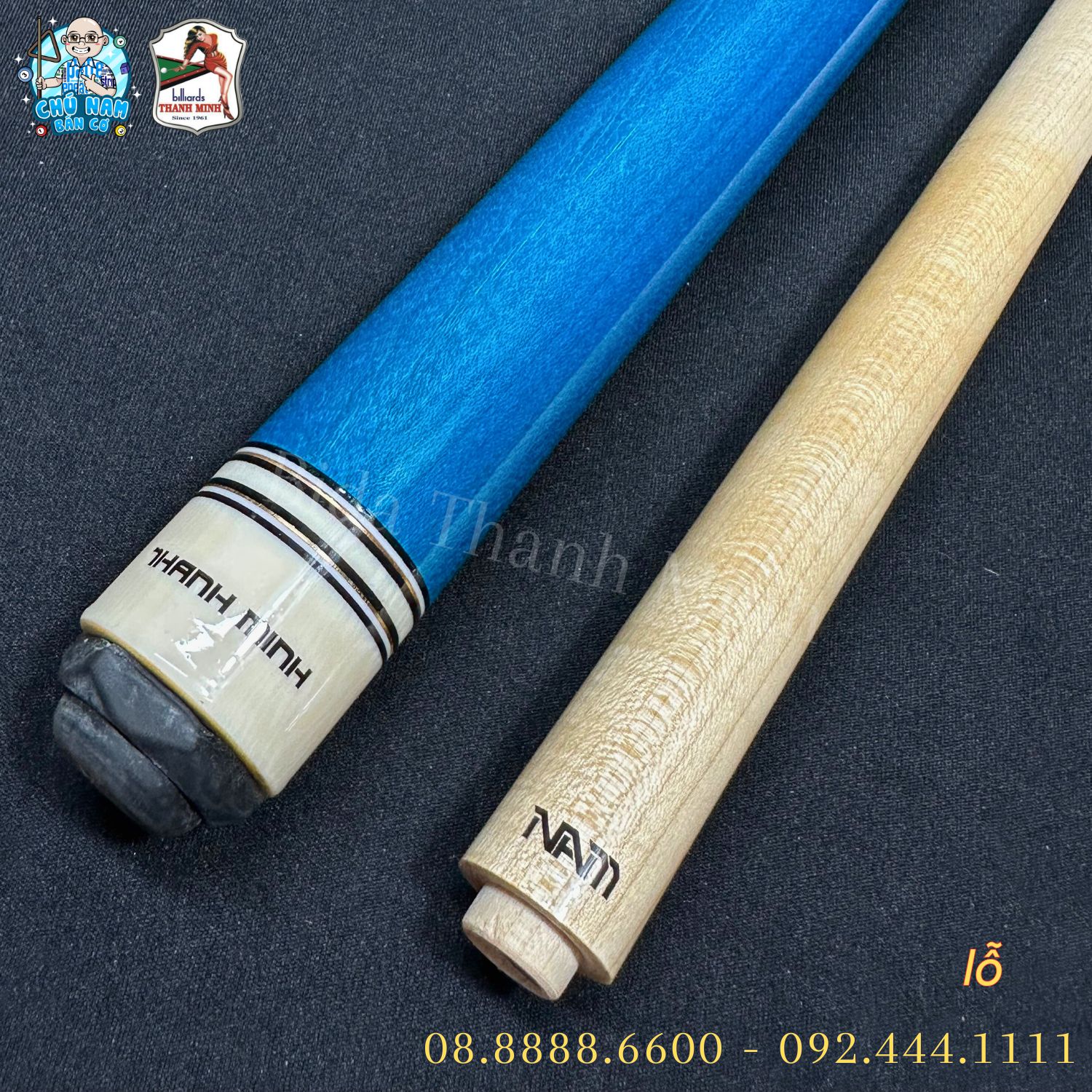 CƠ BIDA LỖ - POOL XANH DƯƠNG TM 02