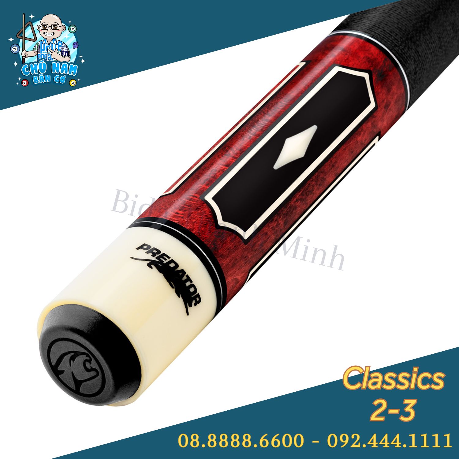 Cán Predator K Series Classics 2-3 Pool Cue