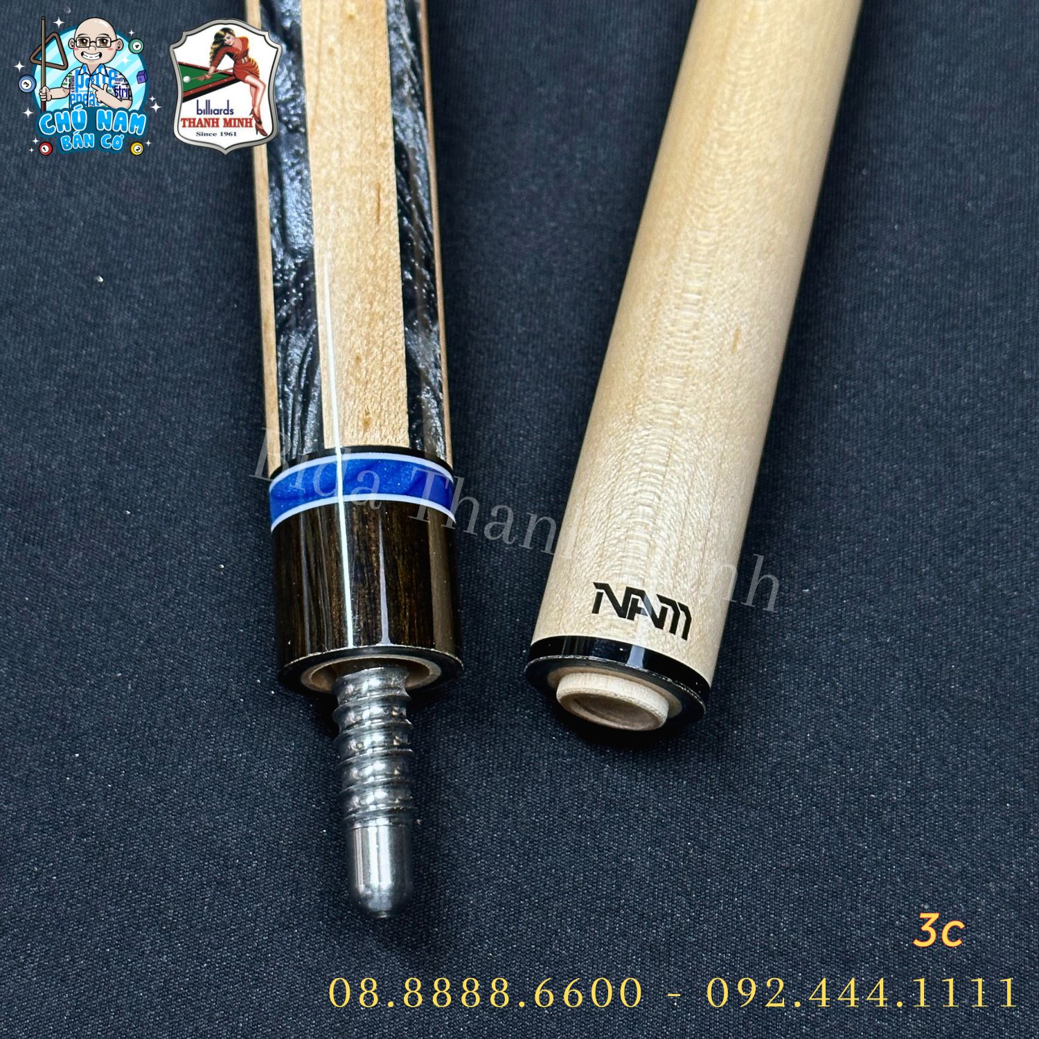 CƠ 3 BĂNG CAO CẤP CẨN SỌC XÁM