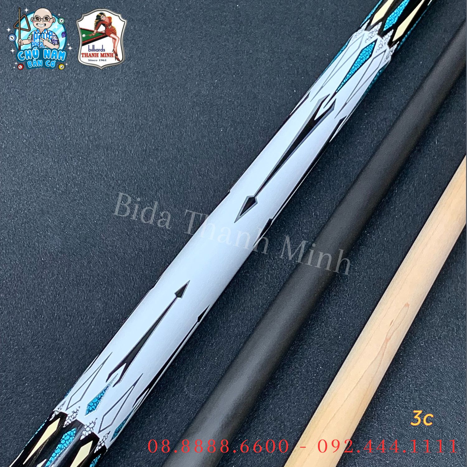 CƠ 3 BĂNG RHINO NGỌN FULL CARBON R21
