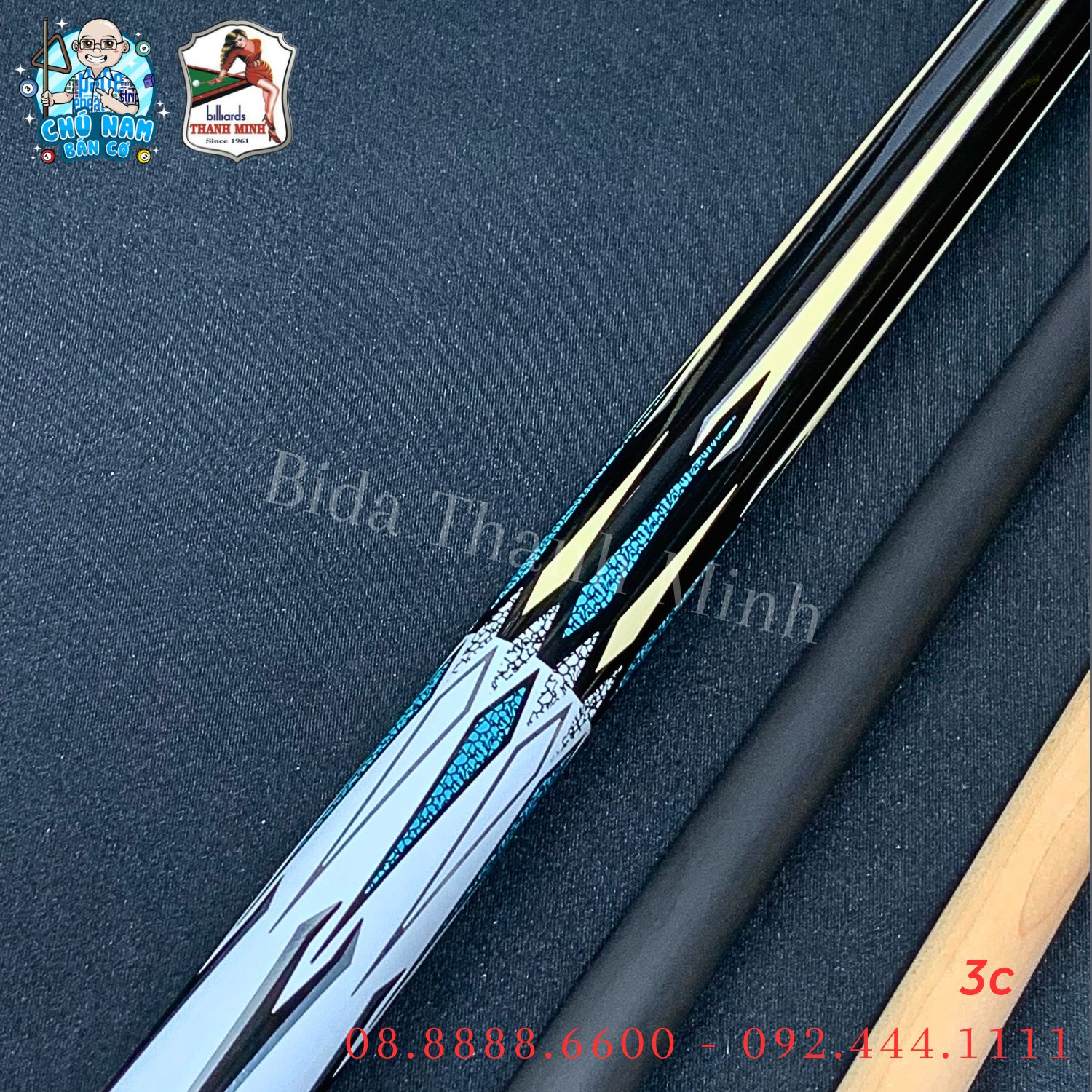 CƠ 3 BĂNG RHINO NGỌN FULL CARBON R21