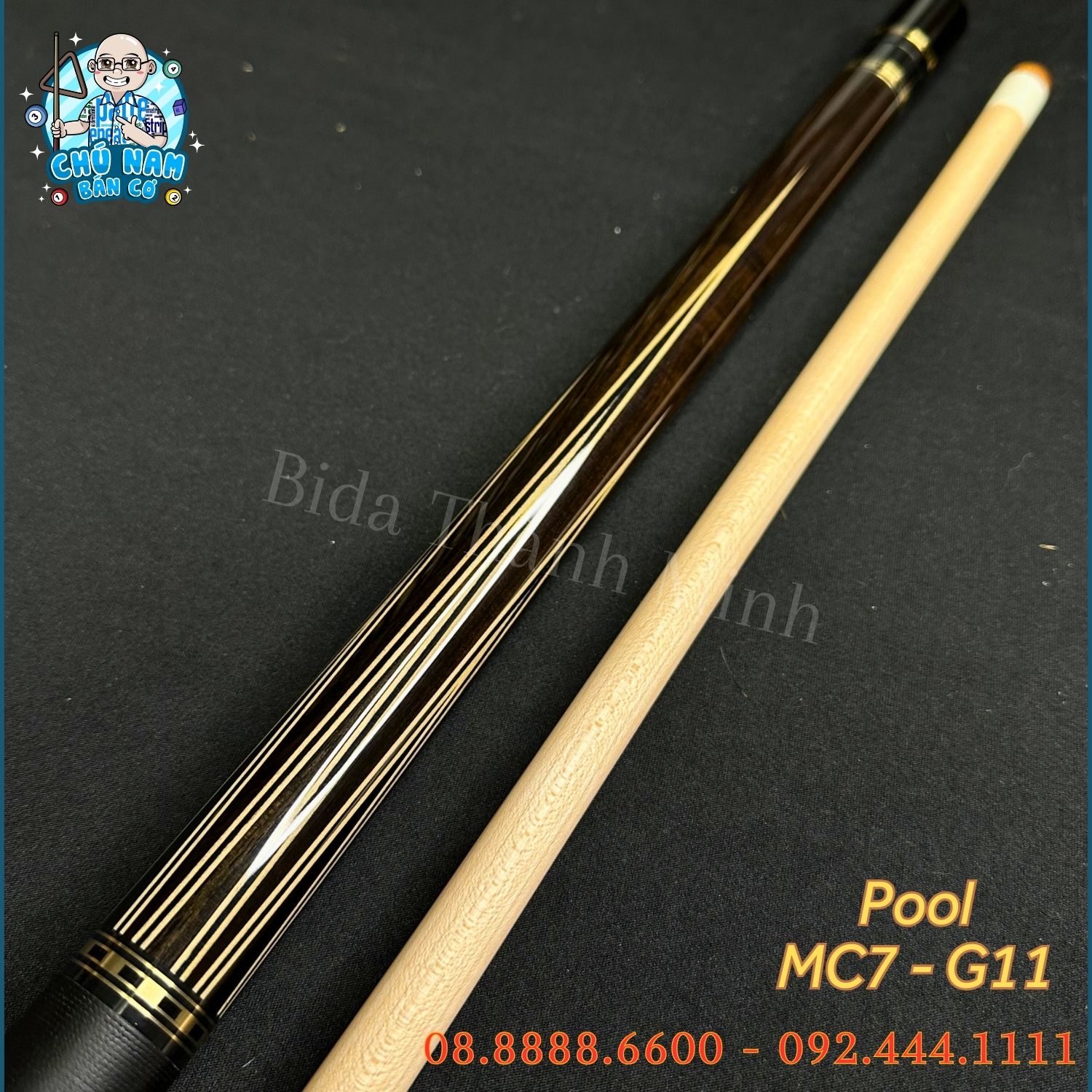 CƠ BIDA LỖ MIT CUE MC7 - G11