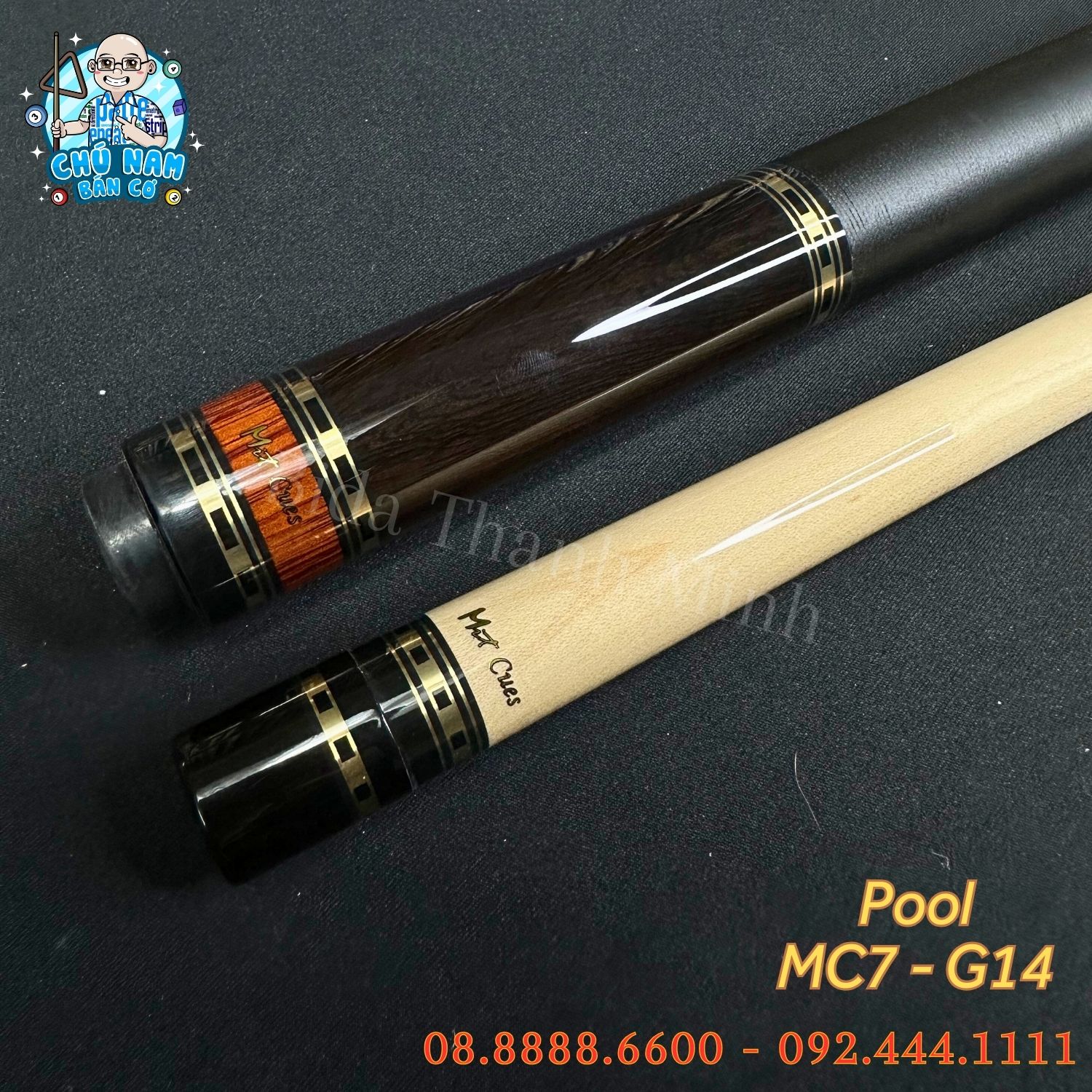 CƠ BIDA LỖ MIT CUE MC7 - G14