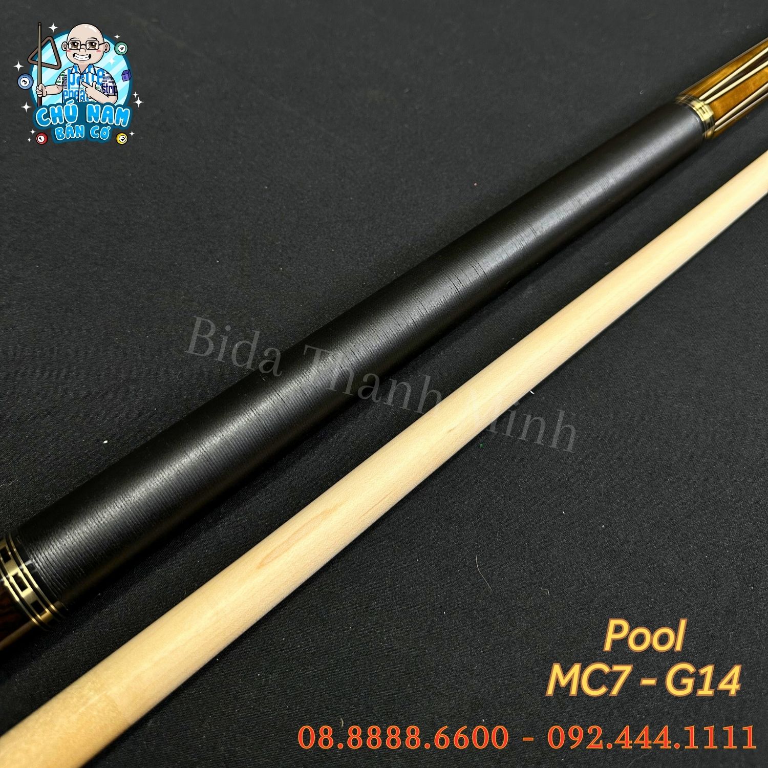 CƠ BIDA LỖ MIT CUE MC7 - G14