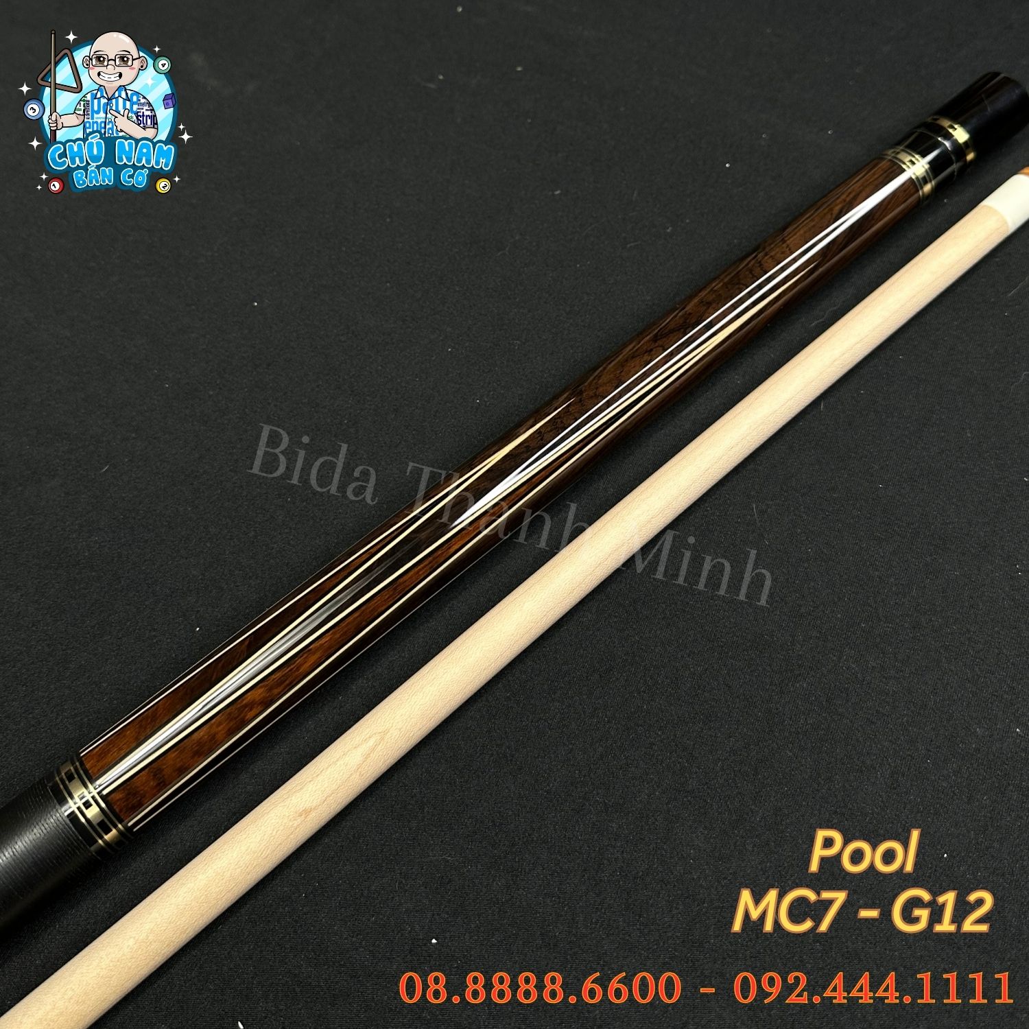 CƠ BIDA LỖ MIT CUE MC7 - G12