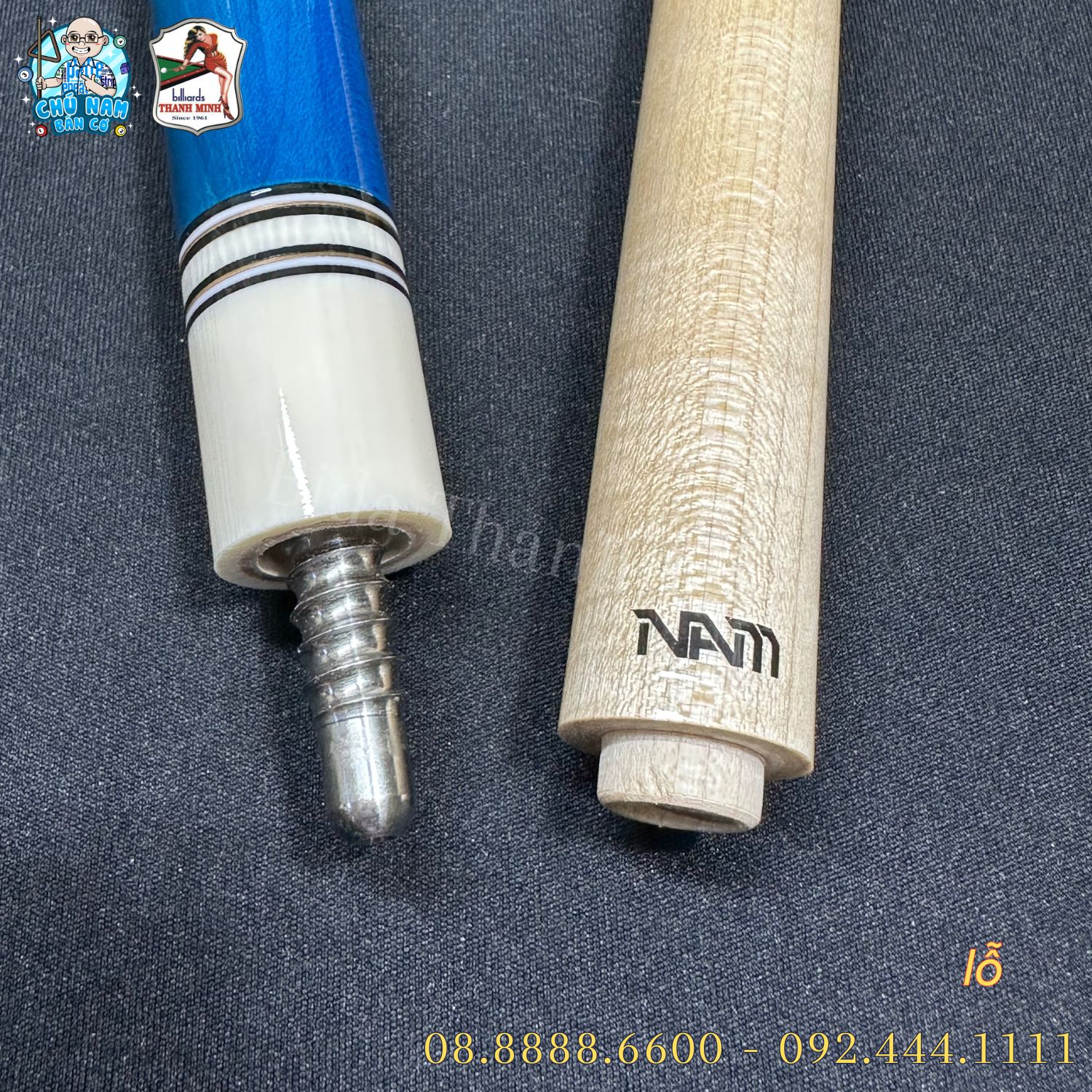 CƠ BIDA LỖ - POOL XANH DƯƠNG TM 02