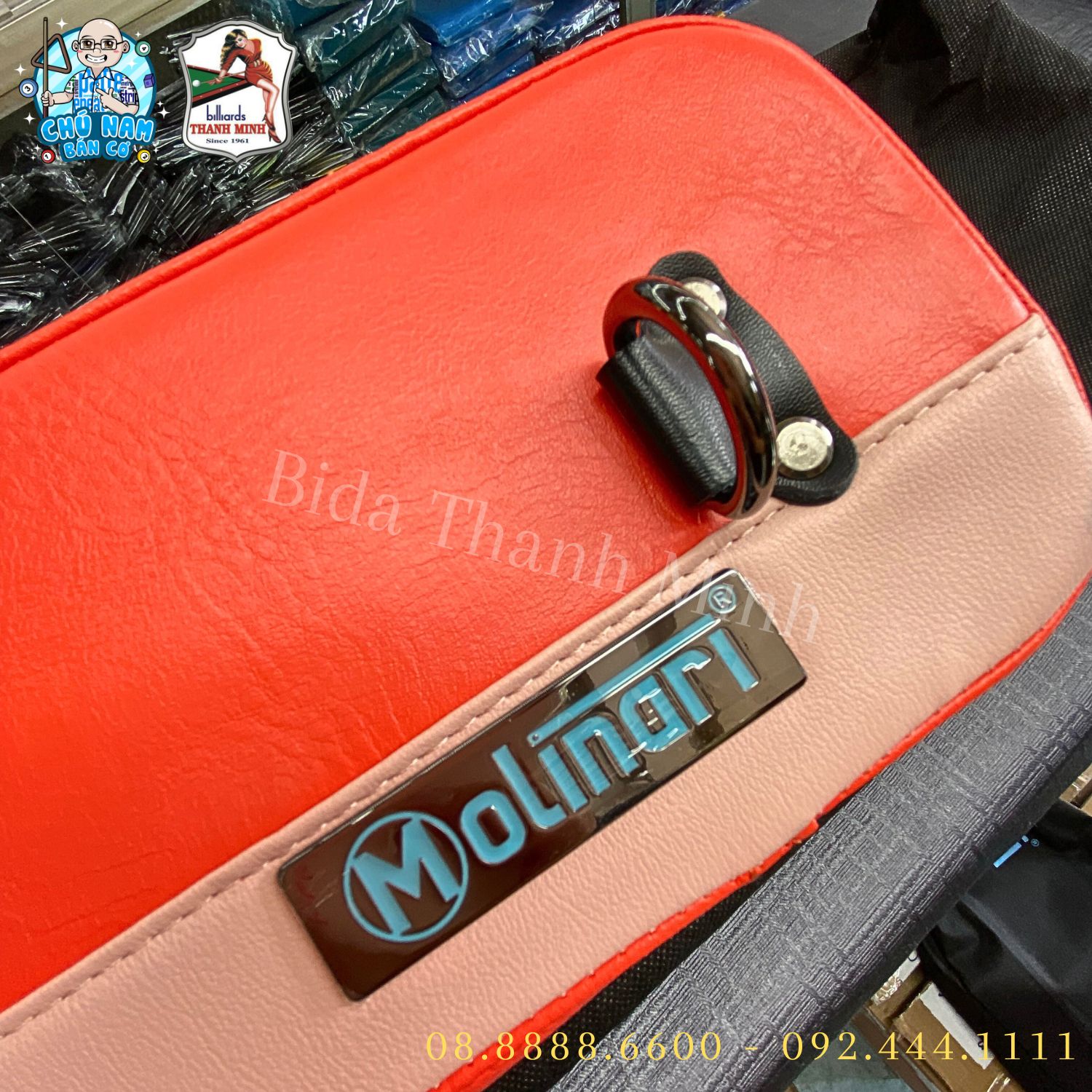 Bao cơ Molinari 3 cán 4 ngọn ( Cam )