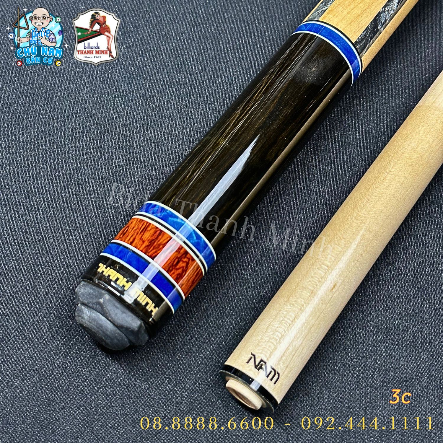CƠ 3 BĂNG CAO CẤP CẨN SỌC XÁM