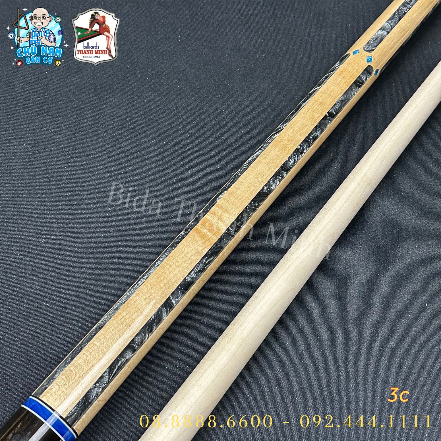 CƠ 3 BĂNG CAO CẤP CẨN SỌC XÁM