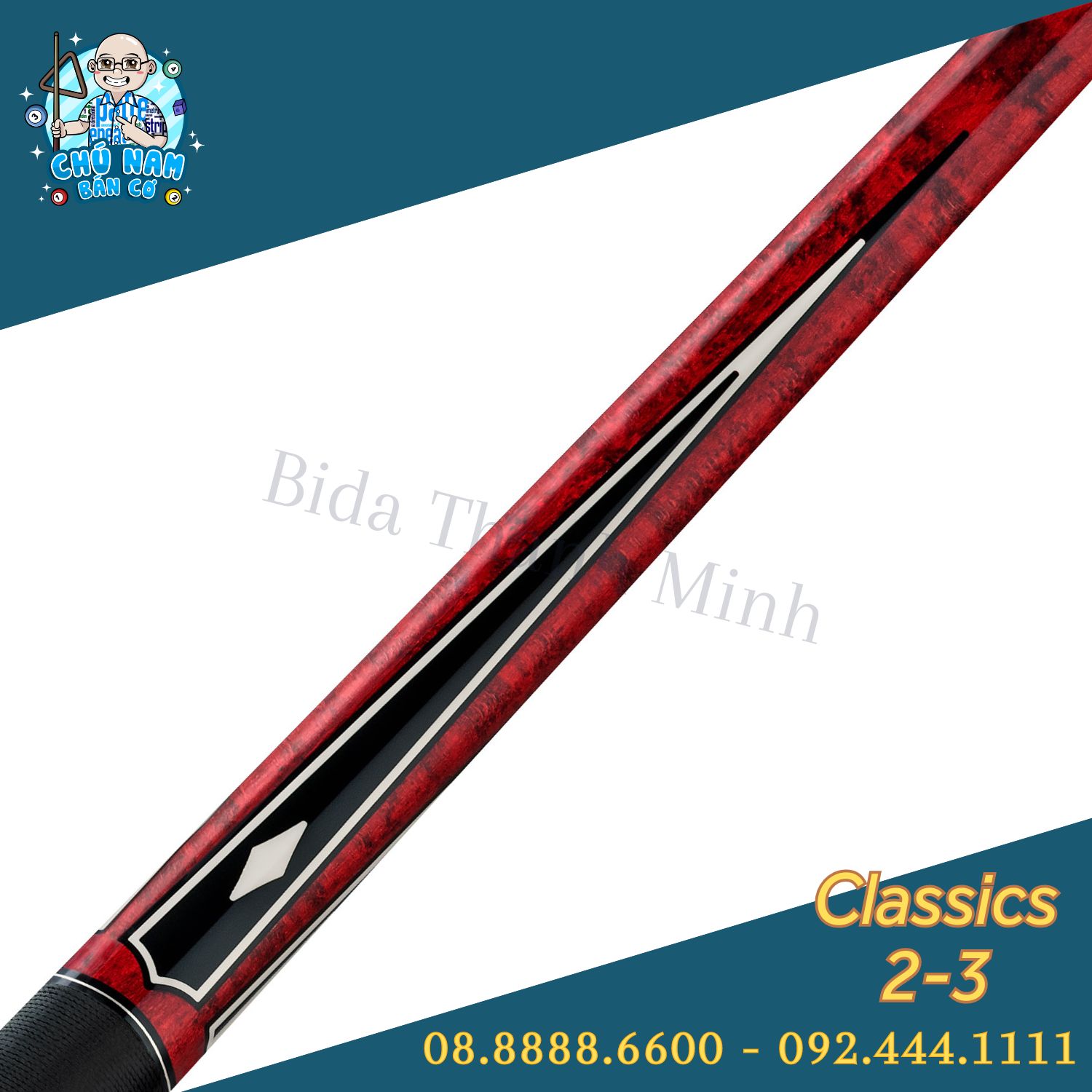 Cán Predator K Series Classics 2-3 Pool Cue