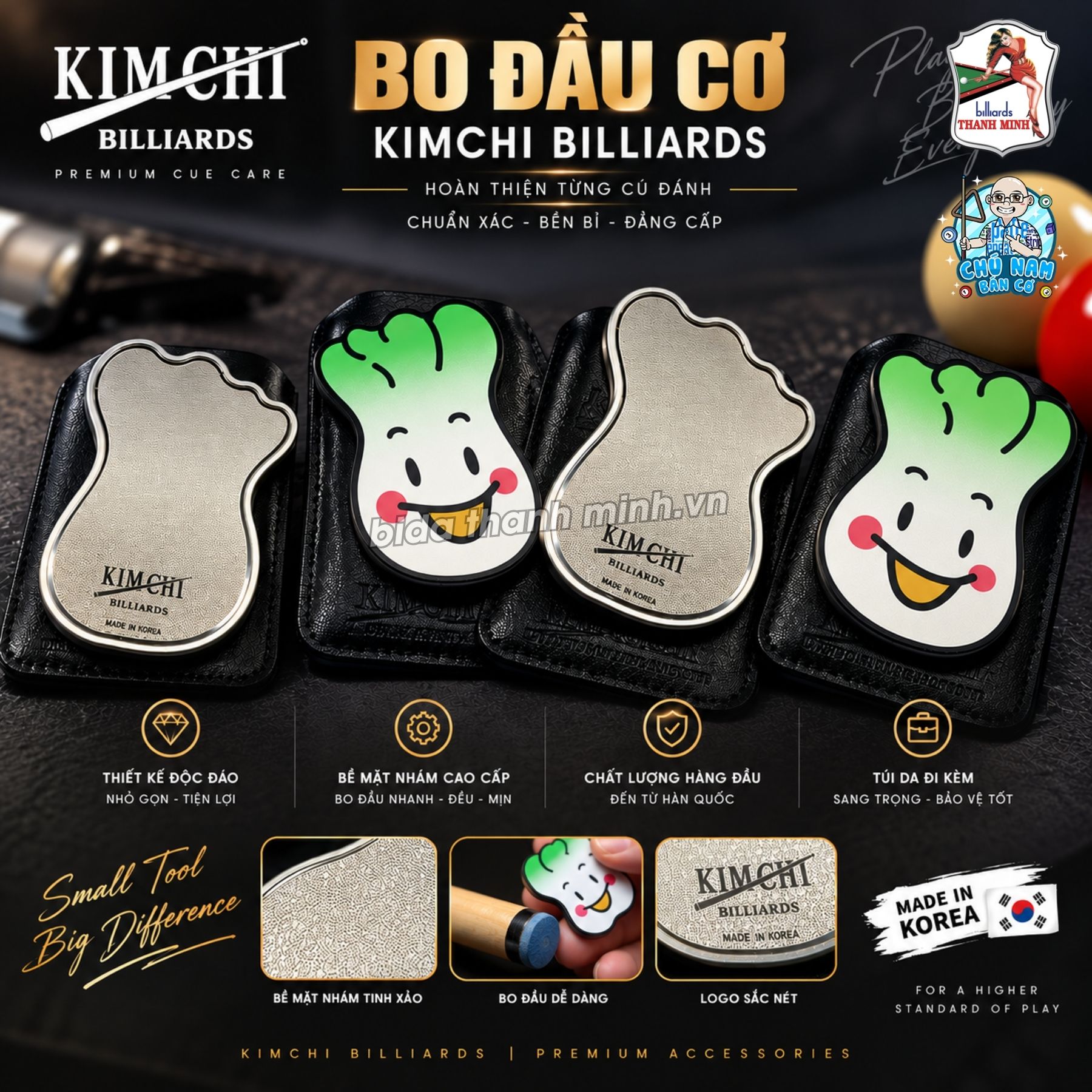 BO ĐẦU CƠ KIMCHI - MADE IN KOREA