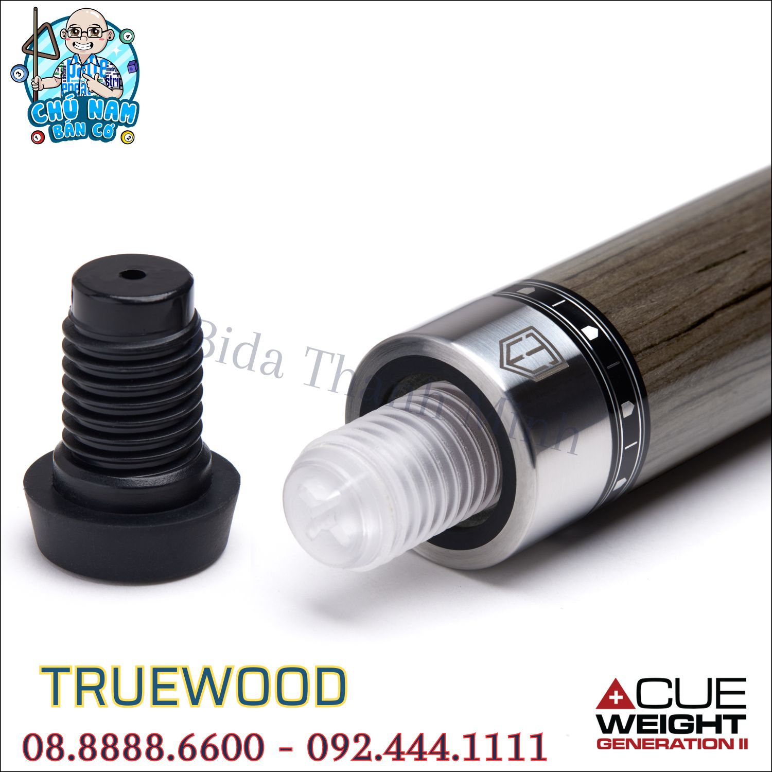 CƠ BIDA Cynergy Truewood Walnut II LTW (True Wood)