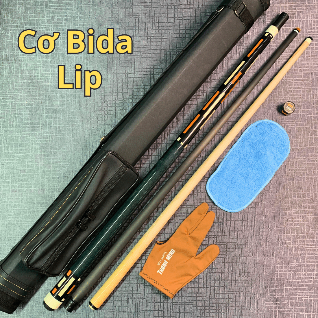 CƠ LÍP NGỌN FULL CARBON - ĐEN