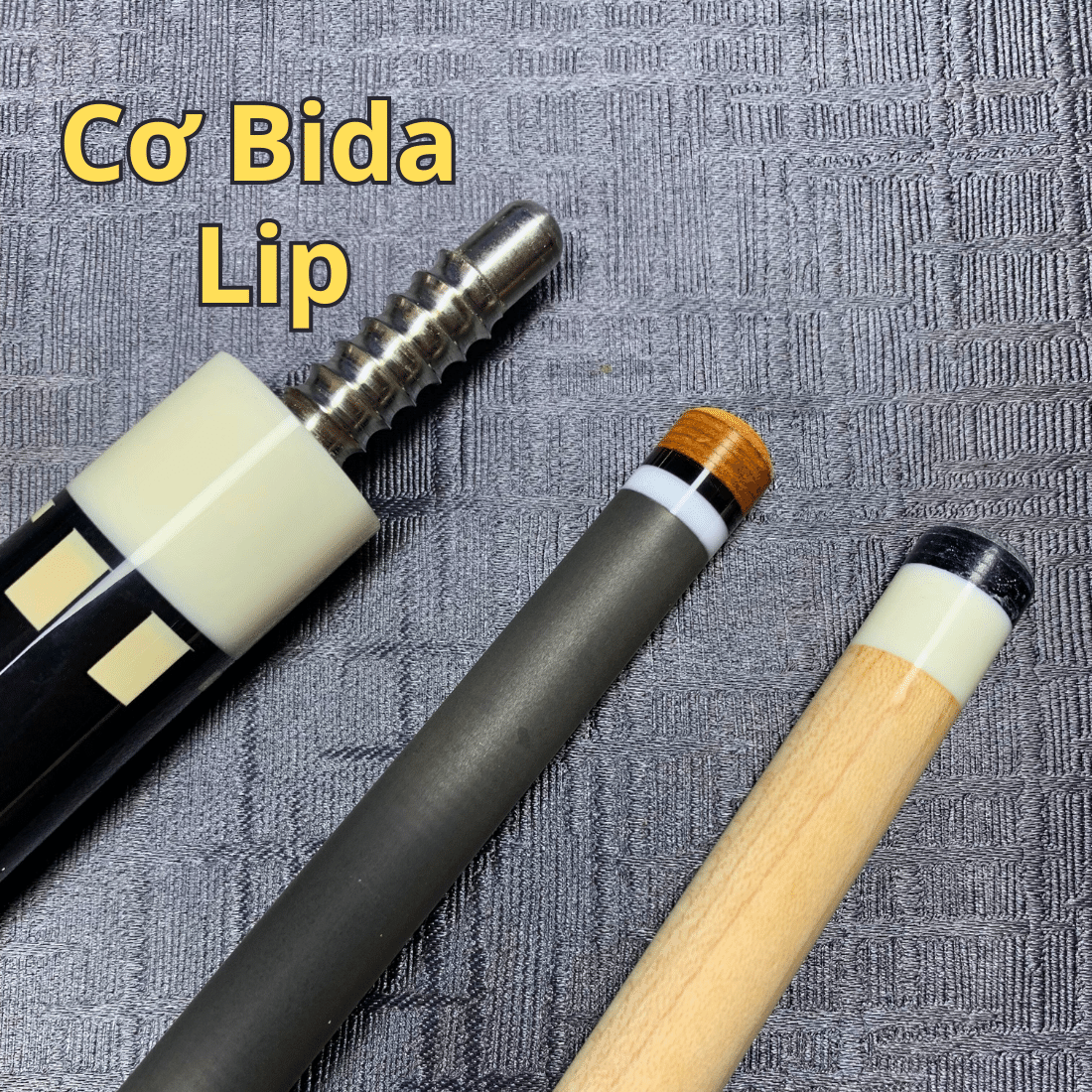 CƠ LÍP NGỌN FULL CARBON - ĐEN