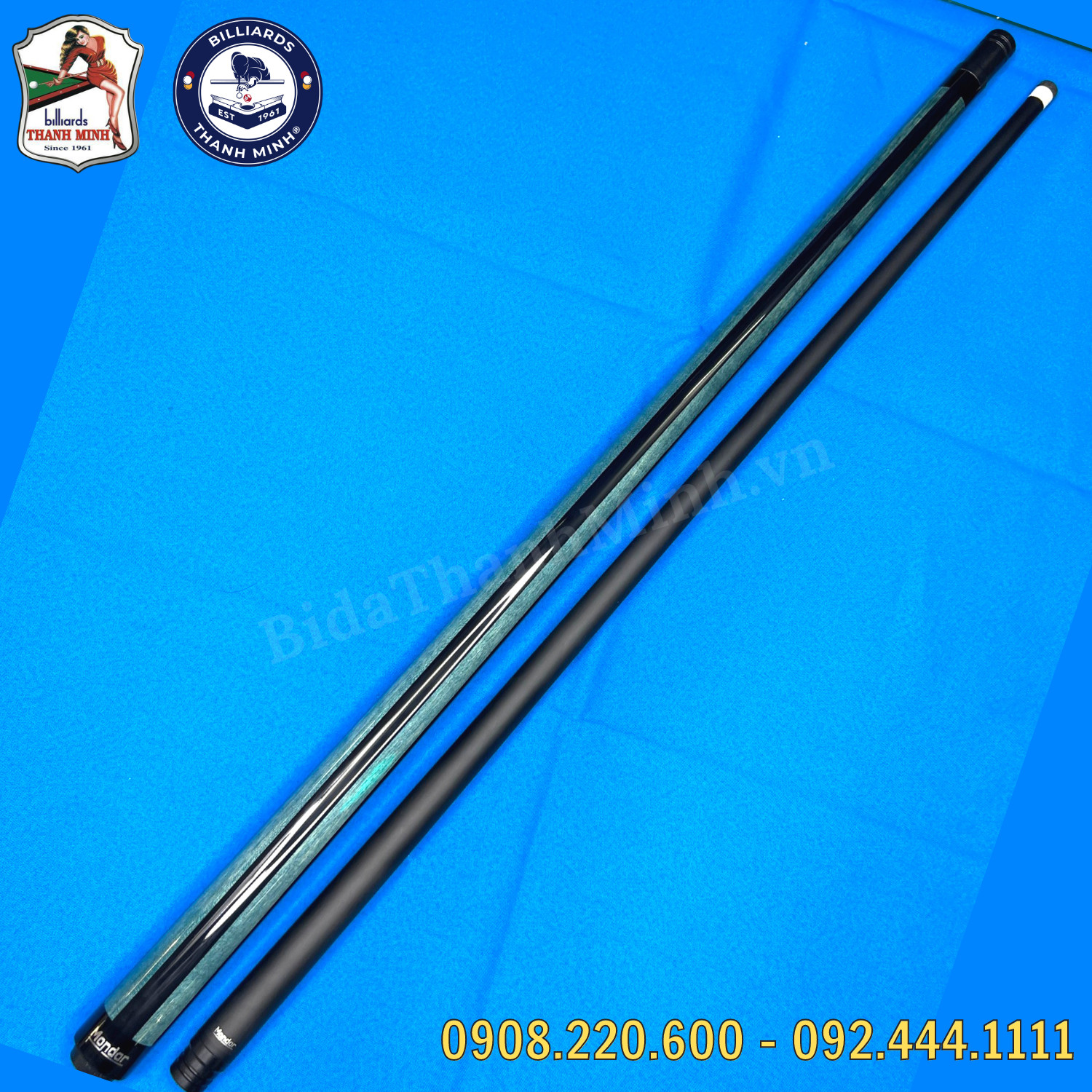 CƠ 3 BĂNG MONDAR CÁN GHÉP , NGỌN CARBON - XANH