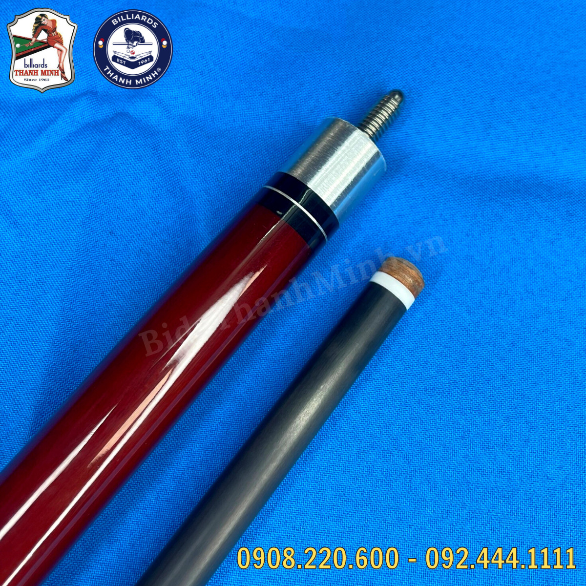 CƠ LỖ FULL CARBON PITBULL - MÀU ĐỎ