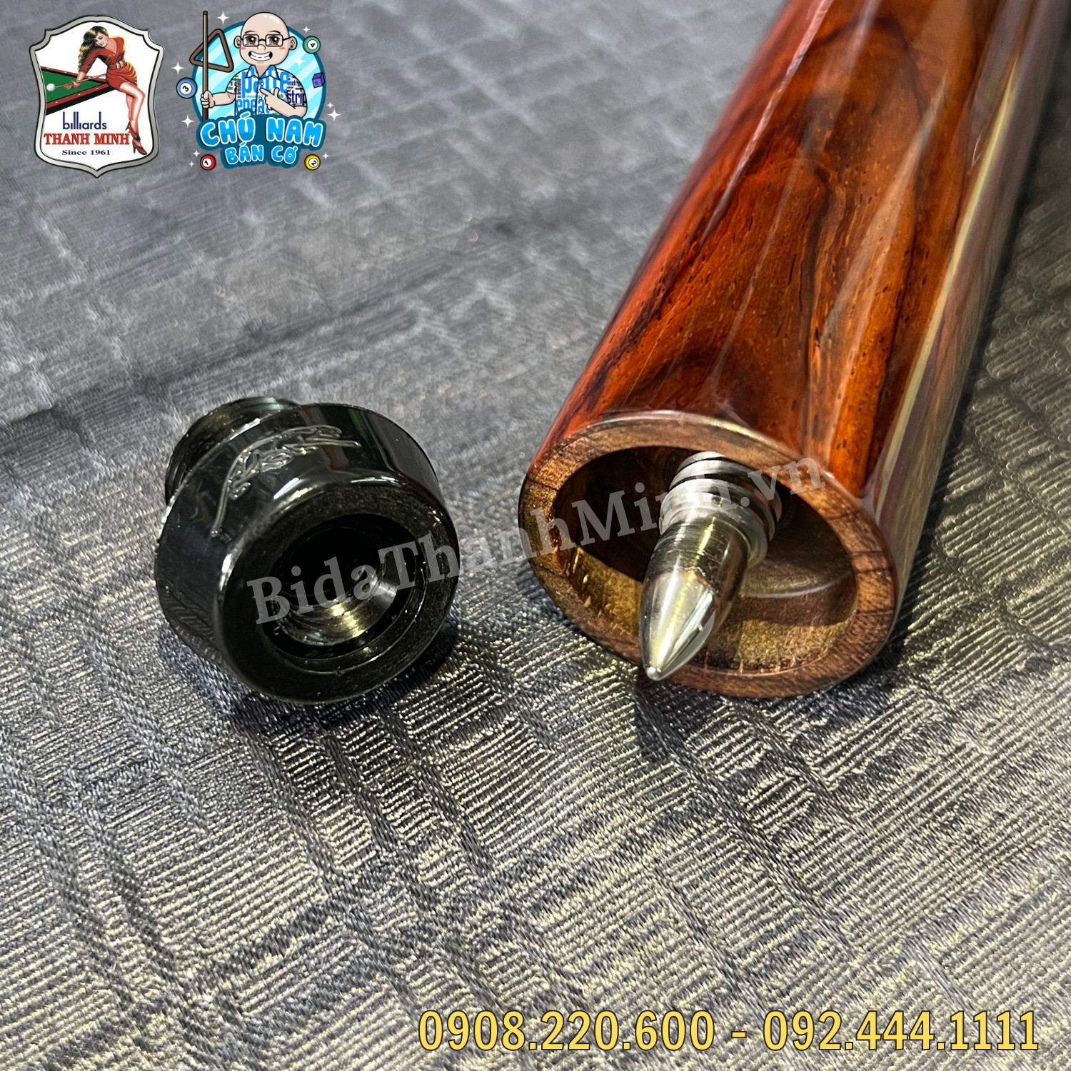 NỐI CƠ PREDATOR 8 "QR2 Cue Cocobolo Extension KÈM Bumper