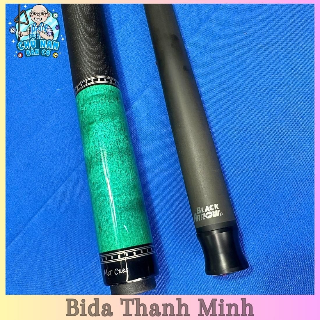 CƠ LỖ MIT CUES MZ22 MÀU XANH- NGỌN BLACK ARROW 2