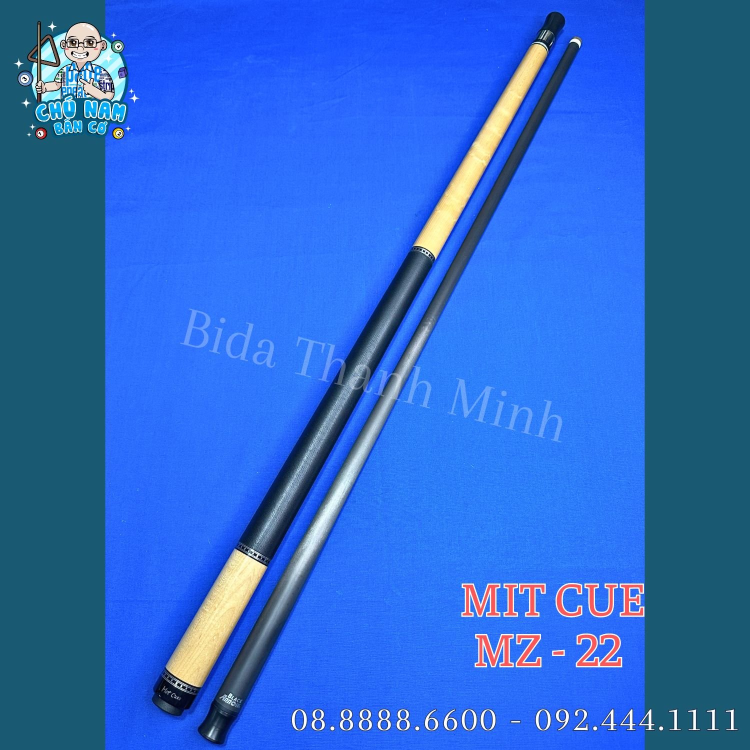 CƠ LỖ MIT CUES MZ22 MÀU VÀNG- NGỌN BLACK ARROW 2 CƠ LỖ MIT CUES MZ22 MÀU VÀNG- NGỌN BLACK ARROW 2