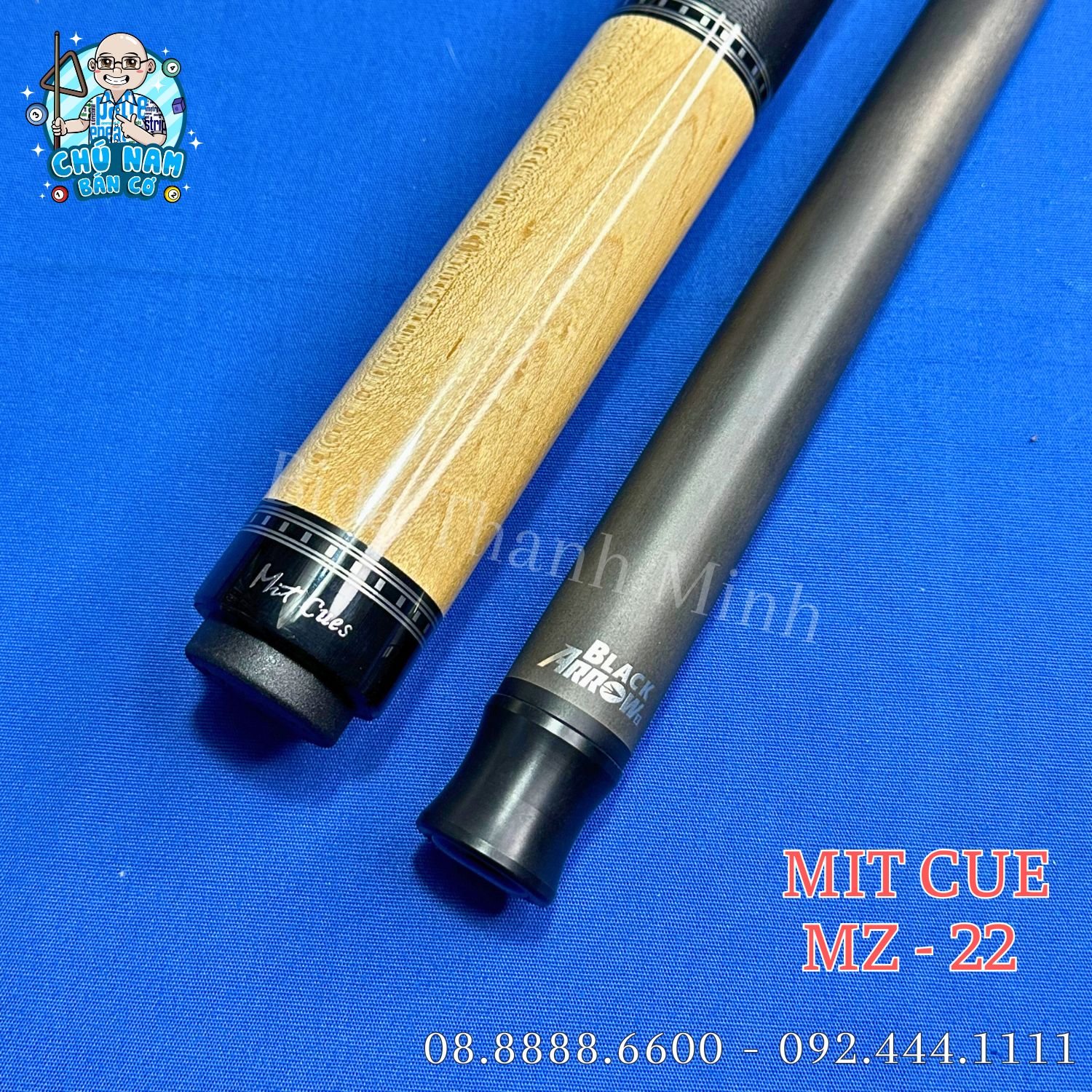 CƠ LỖ MIT CUES MZ22 MÀU VÀNG- NGỌN BLACK ARROW 2