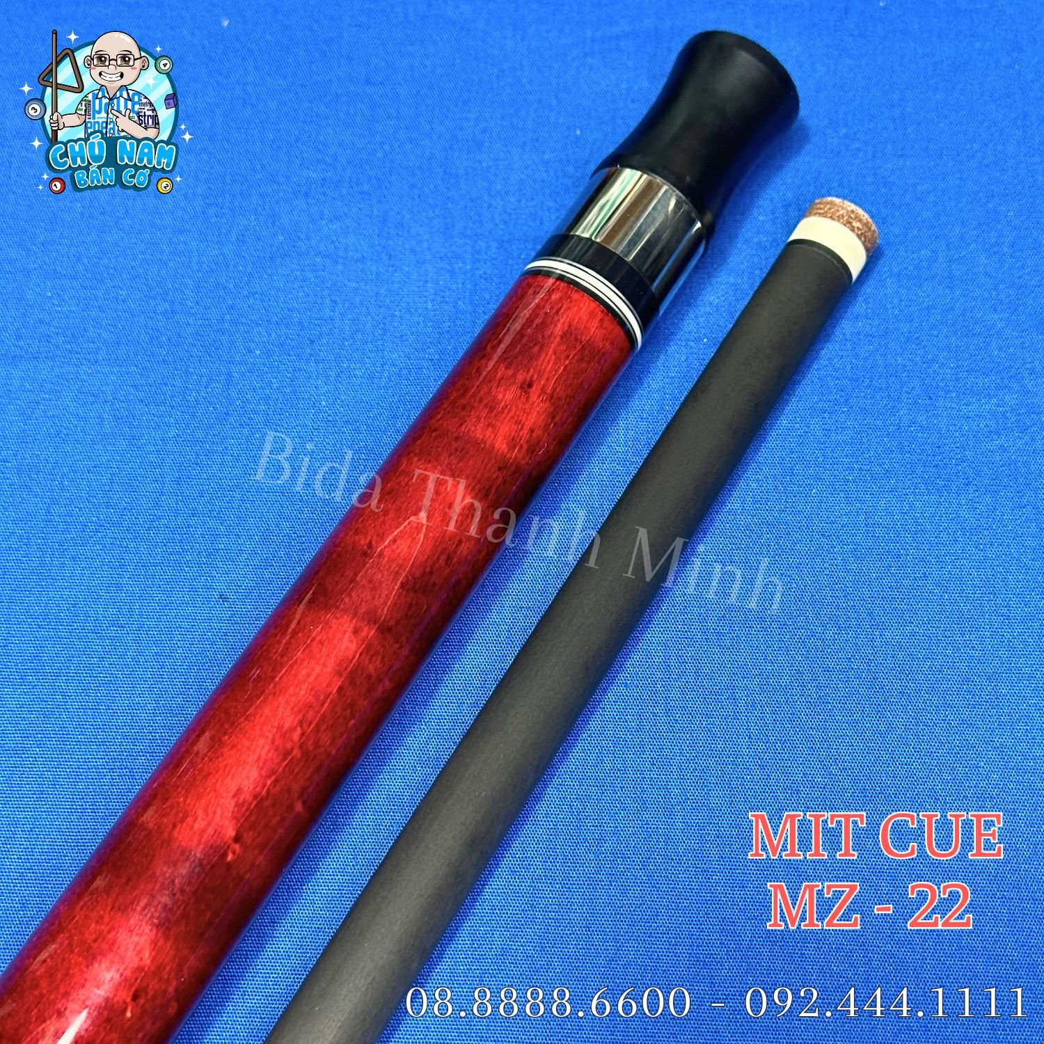 CƠ LỖ MIT CUES MZ22 MÀU ĐỎ- NGỌN BLACK ARROW 2