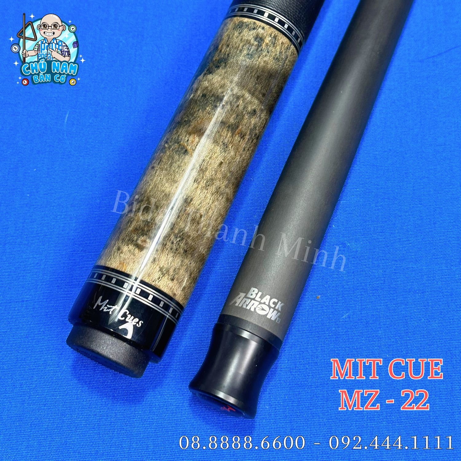 CƠ LỖ MIT CUES MZ22 MÀU XÁM- NGỌN BLACK ARROW 2