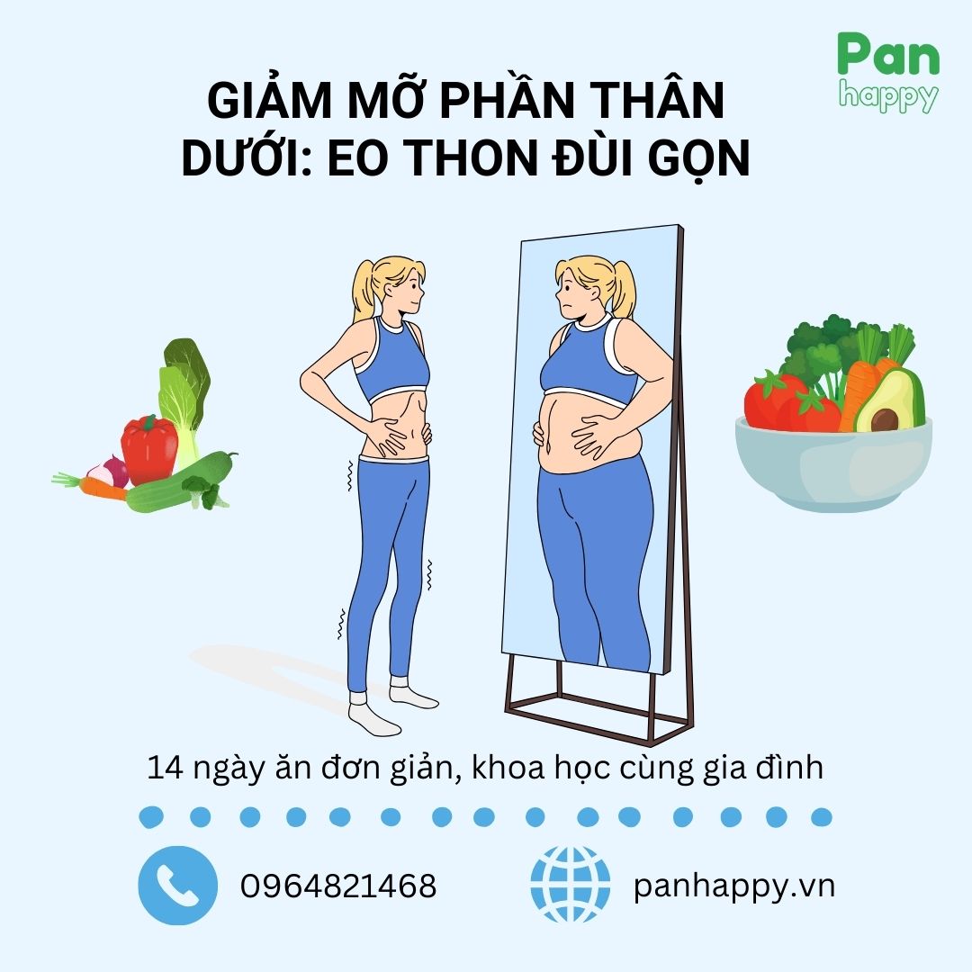 [Pan - Phần 1] Giảm cân Nửa thân dưới - Chân gọn Eo thon