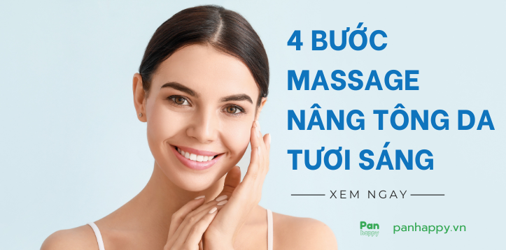 4 BƯỚC MASSAGE NÂNG TÔNG DA TƯƠI SÁNG ĐƠN GIẢN BẤT NGỜ