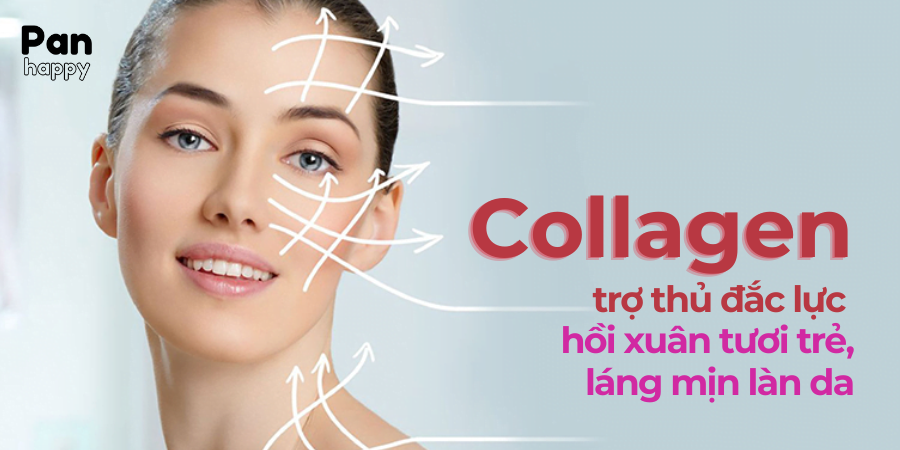 Collagen - trợ thủ đắc lực hồi xuân tươi trẻ, láng mịn làn da