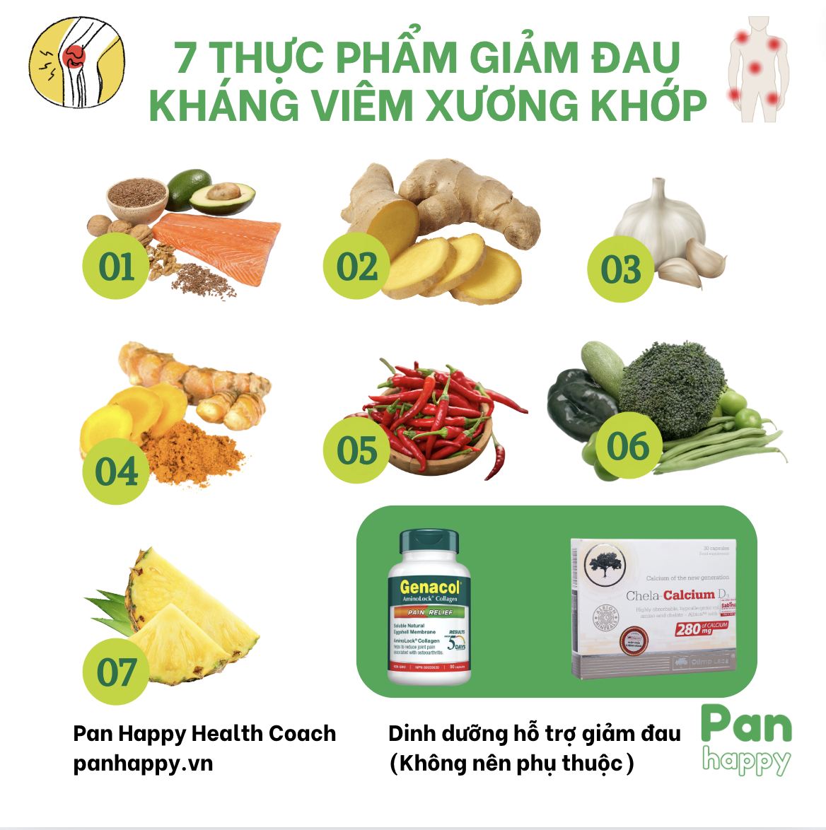 Chế độ ăn Tăng Sinh Collagen Xương Khớp