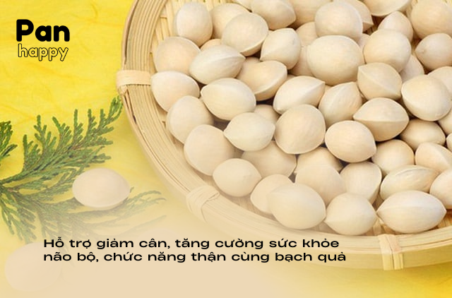 Hỗ trợ giảm cân, tăng cường sức khỏe não bộ, thận cùng bạch quả 